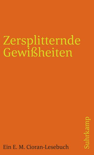 Zersplitternde Gewißheiten