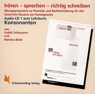 hören - sprechen - richtig schreiben. Audio-CD (Konsonanten)