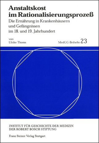 Anstaltskost im Rationalisierungsprozeß