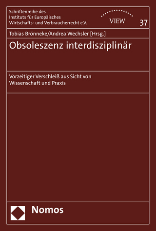Obsoleszenz interdisziplinär