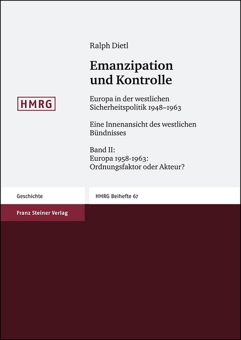 Emanzipation und Kontrolle - Ralph Dietl