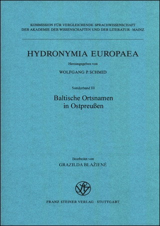 Baltische Ortsnamen in Ostpreußen