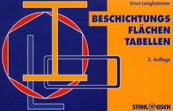 Beschichtungsfl&auml;chen-Tabellen - Ernst Langhammer
