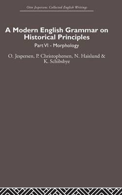 Modern English Grammar on Historical Principles