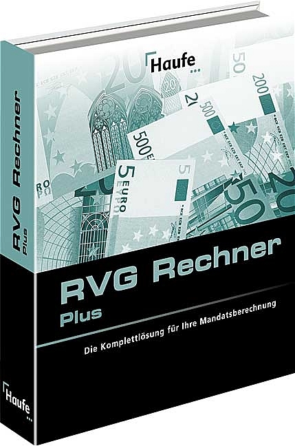 RVG Rechner Plus (ehemals Haufe BRAGO)