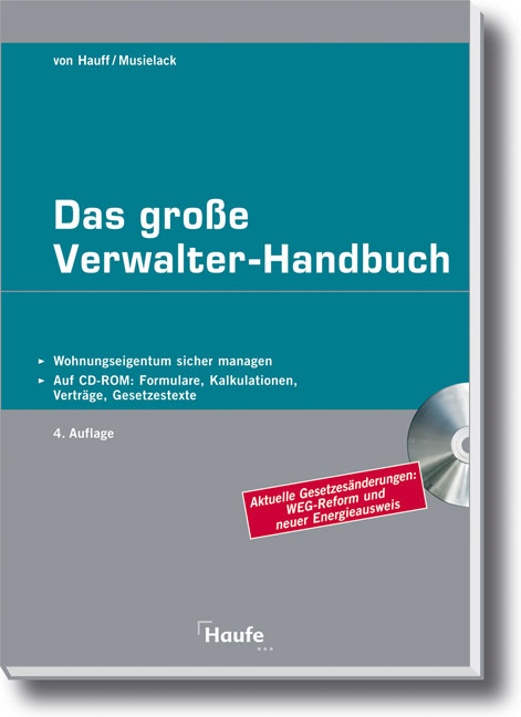 Das gro&szlig;e Verwalter-Handbuch - Michael Hauff, Hanno Musielack