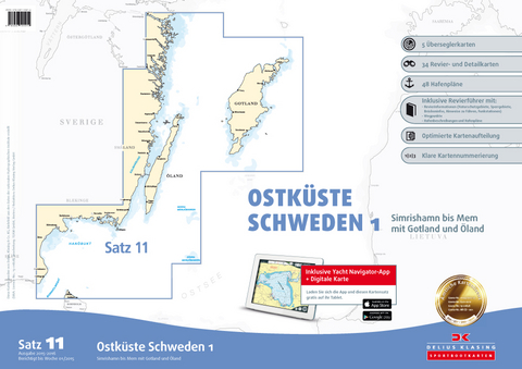 Satz 11: Ostk&uuml;ste Schweden 1 (Ausgabe 2015)
