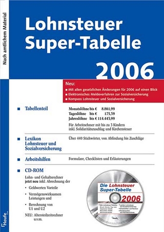 Lohnsteuer Super-Tabelle 2006