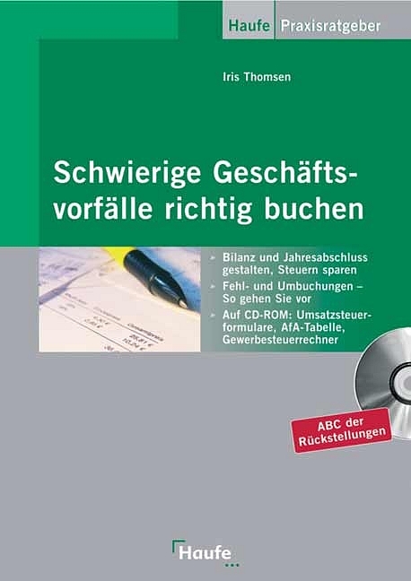 Schwierige Gesch&auml;ftsvorf&auml;lle richtig buchen - Iris Thomsen