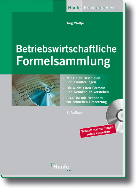 Betriebswirtschaftliche Formelsammlung - J&ouml;rg W&ouml;ltje