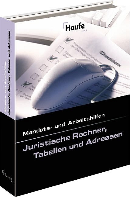 Juristische Rechner, Tabellen und Adressen