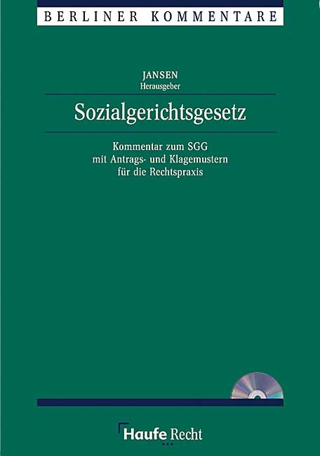 Sozialgerichtsgesetz - Ruth D&uuml;ring, Sabine Eschner, Hermann Frehse, Ansgar Humpert, Johannes Jansen, Hans-Peter Jung, Thomas Kolmetz, Elisabeth Stra&szlig;feld