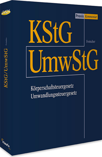 K&ouml;perschaftssteuergesetz / Umwandlungssteuergesetz -  Frotscher