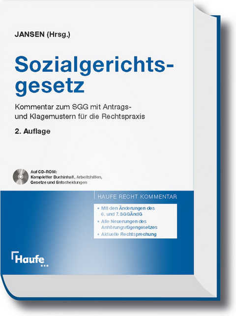 Sozialgerichtsgesetz - Ruth D&uuml;ring, Sabine Eschner, Hermann Frehse, Ansgar Humpert, Johannes Jansen, Hans-Peter Jung, Thomas Kolmetz, Elisabeth Stra&szlig;feld