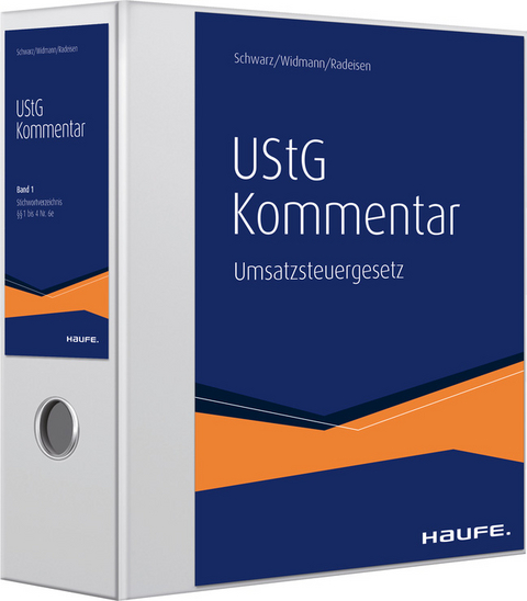 Kommentar zum Umsatzsteuergesetz (UStG)