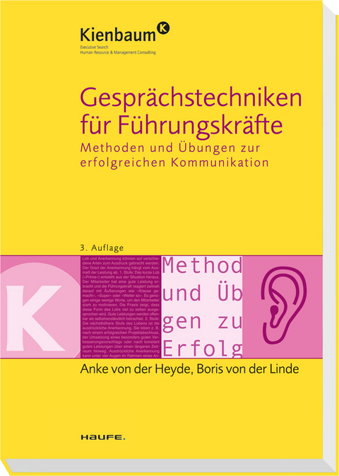 Gespr&auml;chstechniken f&uuml;r F&uuml;hrungskr&auml;fte - Anke von der Heyde, Boris von der Linde