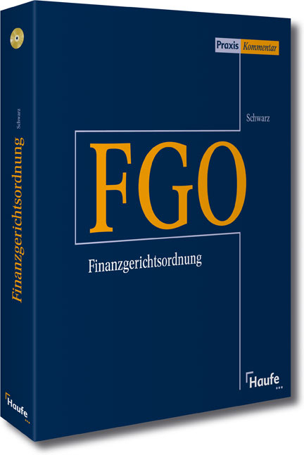 Finanzgerichtsordnung auf CD-ROM -  Schwarz