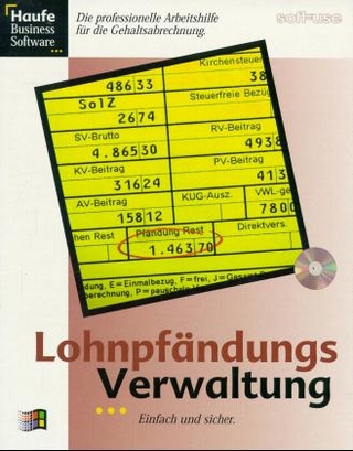 LohnpfändungsVerwaltung 1.1, 1 CD-ROM