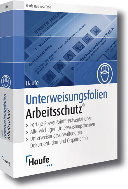 Haufe Unterweisungsfolien Arbeitsschutz