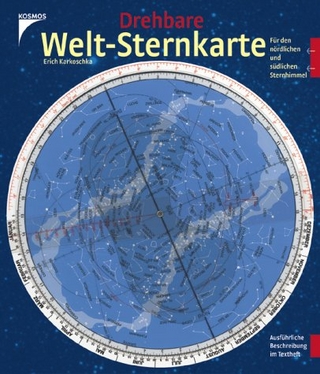 Drehbare Welt-Sternkarte