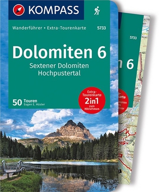 KOMPASS Wanderführer Dolomiten 6, Sextener Dolomiten, Hochpustertal