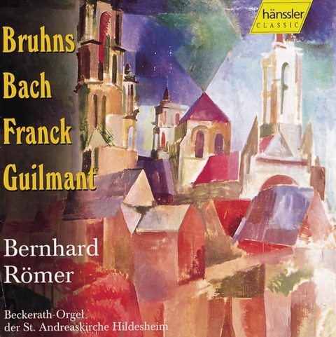 Bruhns Bach Franck Guilmant, 1 Audio-CD - 