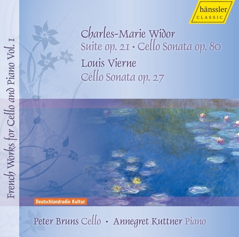 French Works for Cello and Piano. Vol.1, 1 Audio-CD - Charles-Marie Widor, Louis Vierne