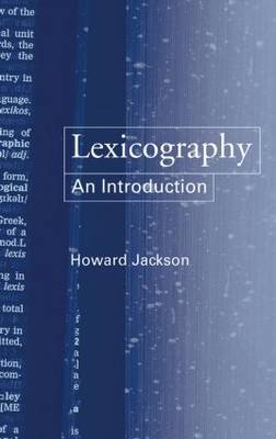 Lexicography -  Howard Jackson