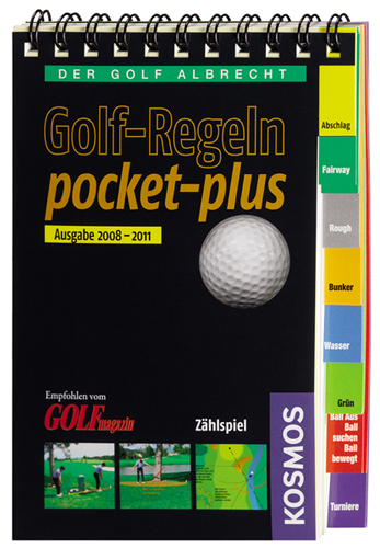 Golf-Regeln pocket-plus 2008-2011 - J&uuml;rgen Kanzler