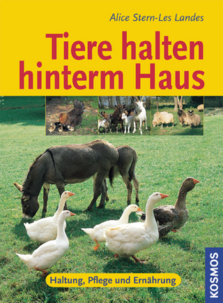 Tiere halten hinterm Haus