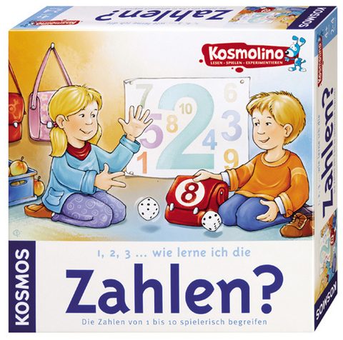 1, 2, 3 ... wie lerne ich Zahlen? (Kinderspiel) - 