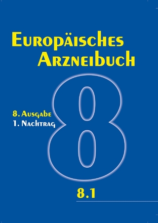 Europäisches Arzneibuch 8. Ausgabe, 1. Nachtrag