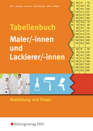 Tabellenbuch Maler/-innen und Lackierer/-innen
