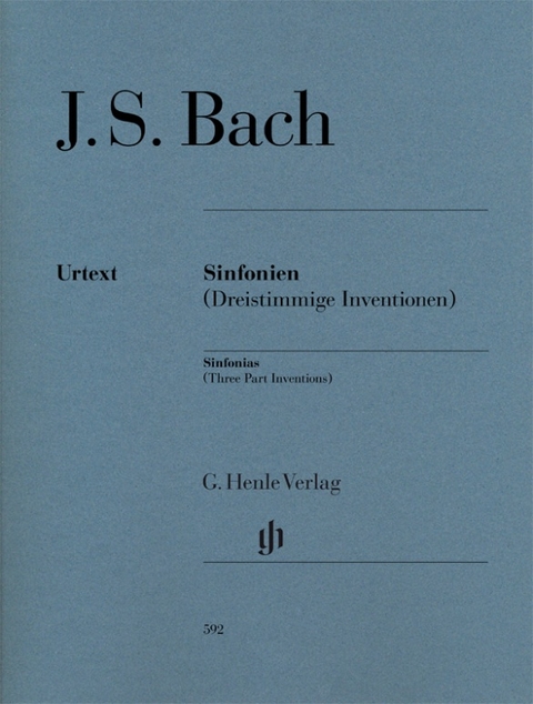 Johann Sebastian Bach - Sinfonien (Dreistimmige Inventionen) - 