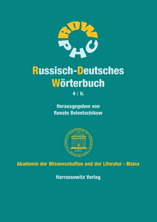 Russisch-Deutsches Wörterbuch (RDW) / Russisch-Deutsches Wörterbuch. 4: К