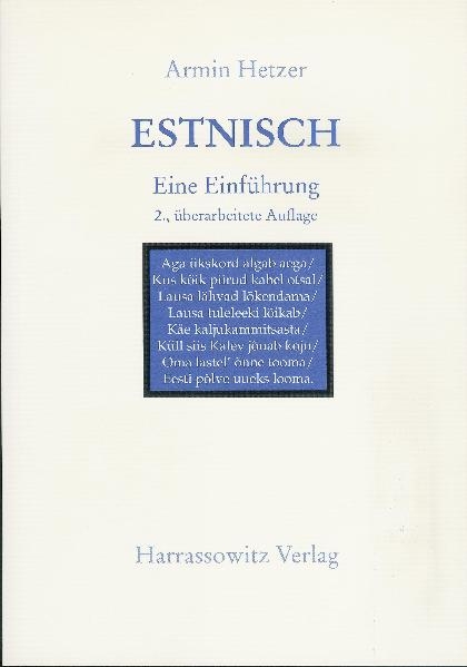 Estnisch - Buch mit Audio-CD - Armin Hetzer