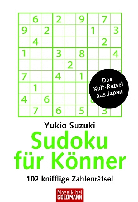 Sudoku f&uuml;r K&ouml;nner - Yukio Suzuki