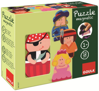 GOULA Magnetisches Puzzle Charaktere