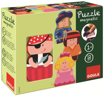 GOULA Magnetisches Puzzle Charaktere