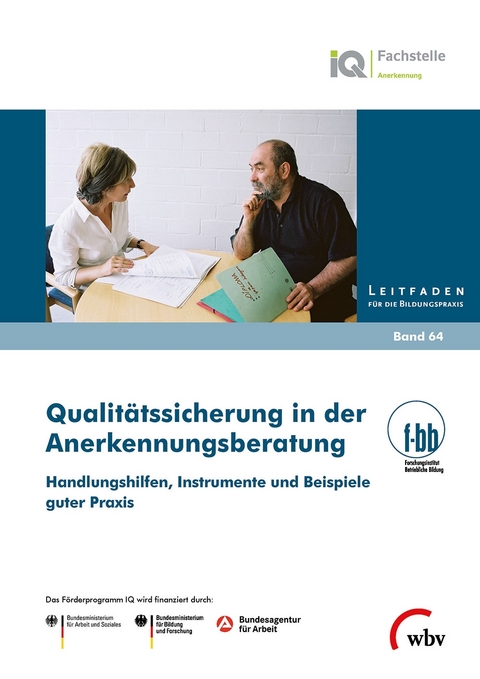 Qualit&auml;tssicherung in der Anerkennungsberatung - Jana Hoffmann, Falk Arians