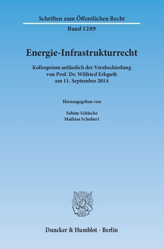 Energie-Infrastrukturrecht.