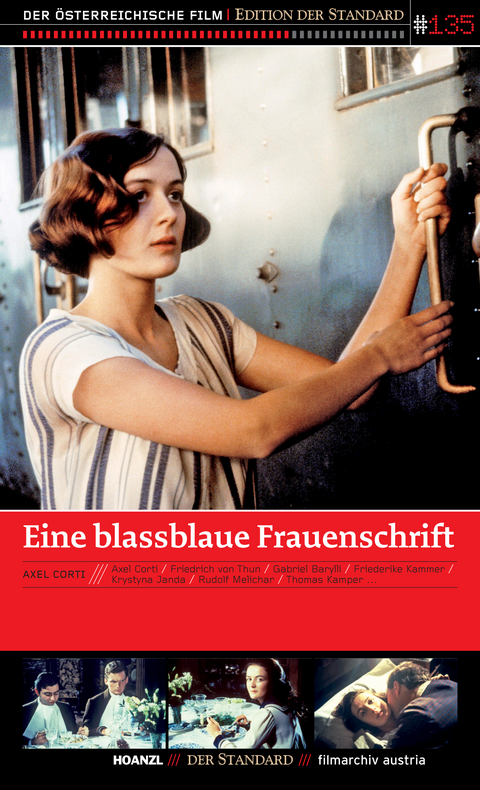 Eine blassblaue Frauenschrift