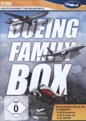 Boeing Family Box FSX/FS2004, CD-ROM