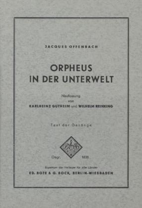 Orpheus in der Unterwelt - 