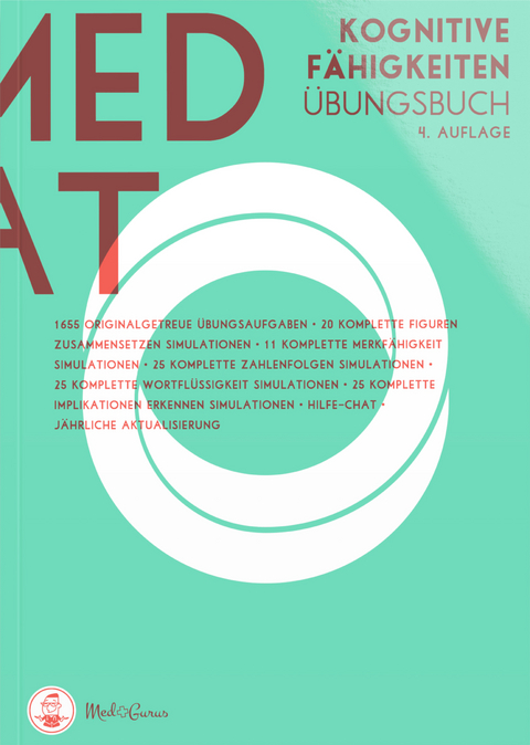 MedAT 2020 / 2021 I Kognitive F&auml;higkeiten und Fertigkeiten I Vorbereitung f&uuml;r das Aufnahmeverfahren Medizin MedAT in &Ouml;sterreich - Anselm Pfeiffer, Constantin Lechner, Alexander Hetzel