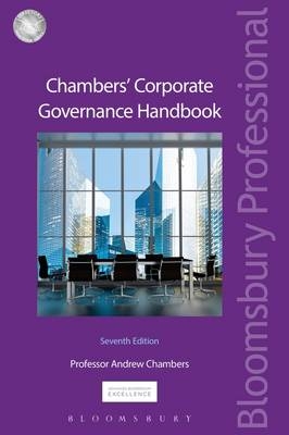 Chambers' Corporate Governance Handbook -  Professor Andrew D (UK) Chambers