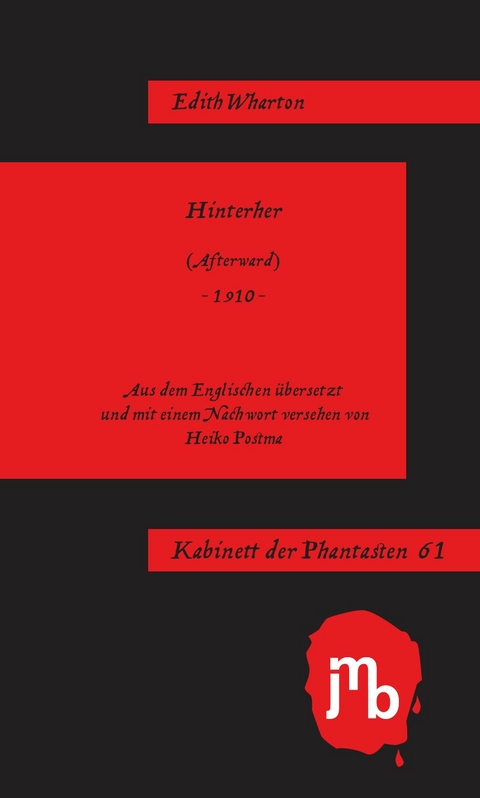 Hinterher - Edith Wharton
