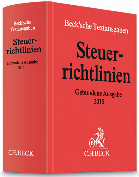 Steuerrichtlinien Gebundene Ausgabe 2015