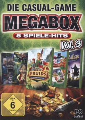 Die Casual-Game MegaBox. Vol.3, 1 DVD-ROM