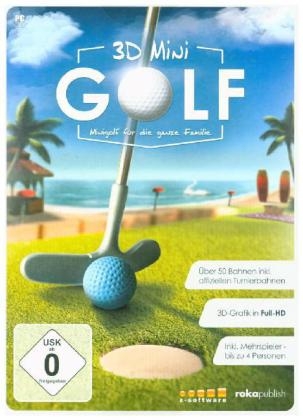 3D Minigolf, 1 CD-ROM